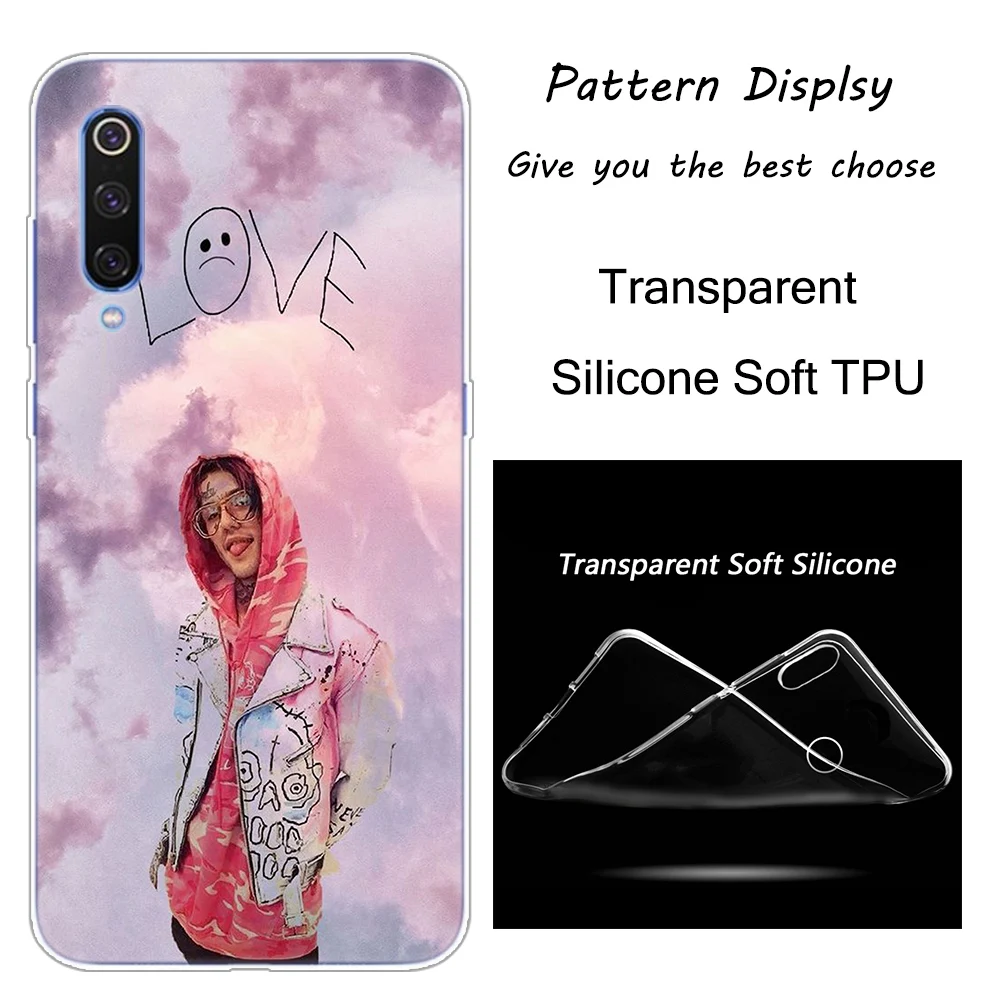 Lil открытым Rap хип силиконовый чехол для Xiaomi Pocophone F1 9T 9 9SE 8 A2 Lite A1 A2 Mix3 Redmi K20 7A Note 4 4X5 6 7 Pro S2 крышка - Цвет: 002