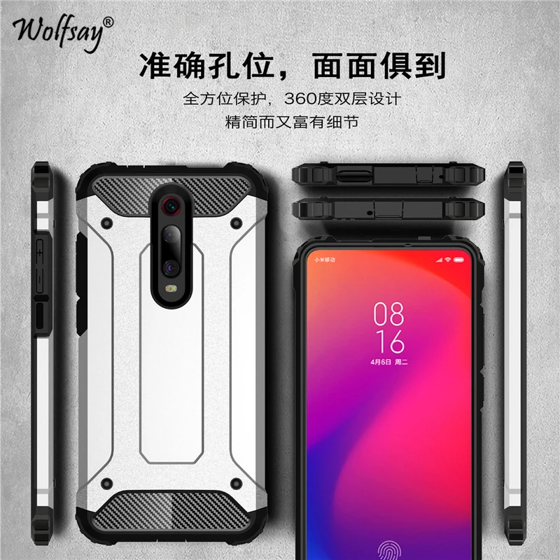 

For Xiaomi Redmi K20 Pro Case Shockproof Armor Rubber Hard PC Phone Case For Xiaomi Redmi K20 Pro Cover For Xiaomi Redmi K20 Pro