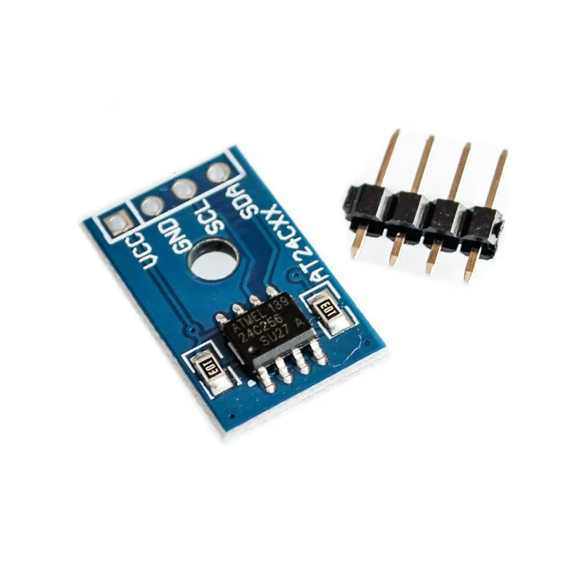 10 шт./лот AT24C256 I2C интерфейс EEPROM модуль хранения IIC MCU разработка аксессуары для