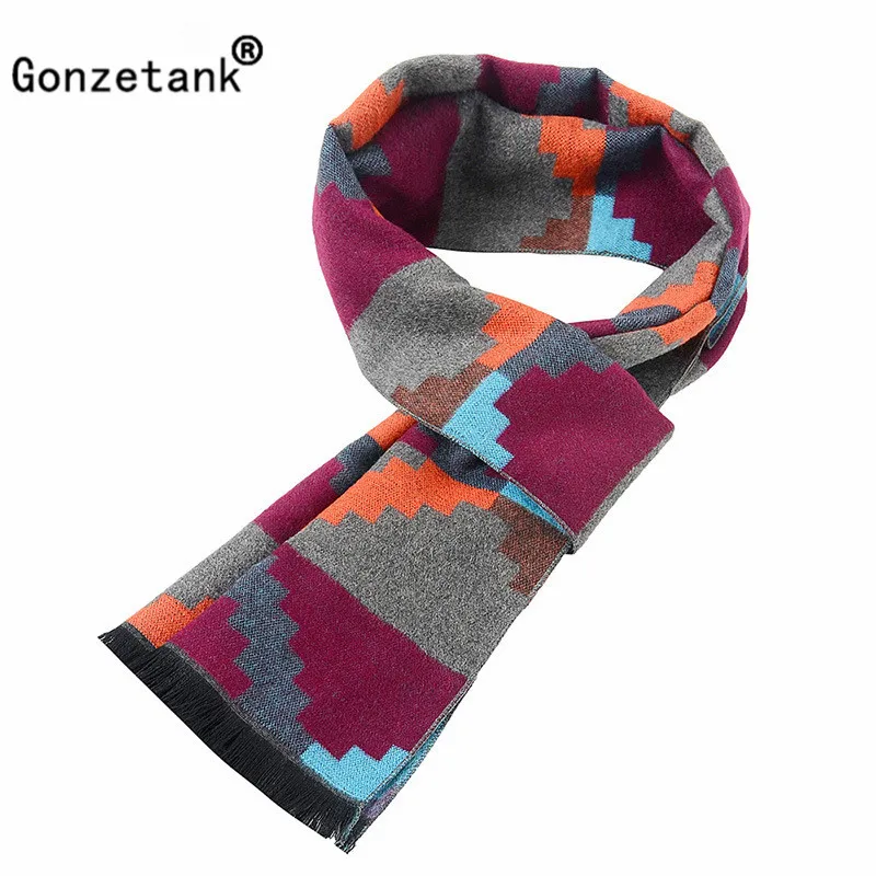 Gonzetank Элитный БРЕНД Новинка 2017 года мужские Зимний отдых Бизнес косой решетки с