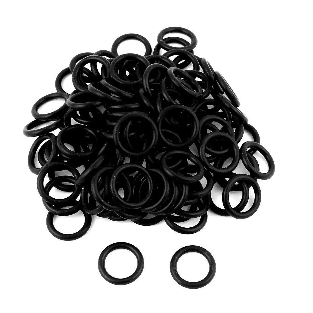 

50 Pcs 19mm x 25mm x 3mm Nitrile Rubber Sealing O Ring Gasket Washer