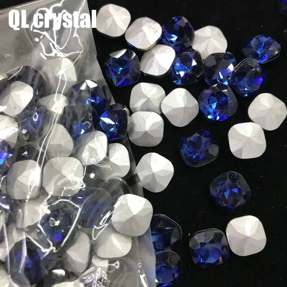 QL кристалл все размеры толстый квадратный Pointback горный хрусталь Высокое качество