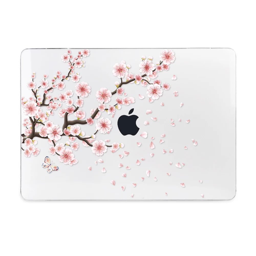 Для Apple MacBook Pro 13 15 дюймов Чехол A1989 A1990 Air 13 дюймов A1932 A1466 чехол для ноутбука с цветочным принтом Жесткий Чехол для клавиатуры