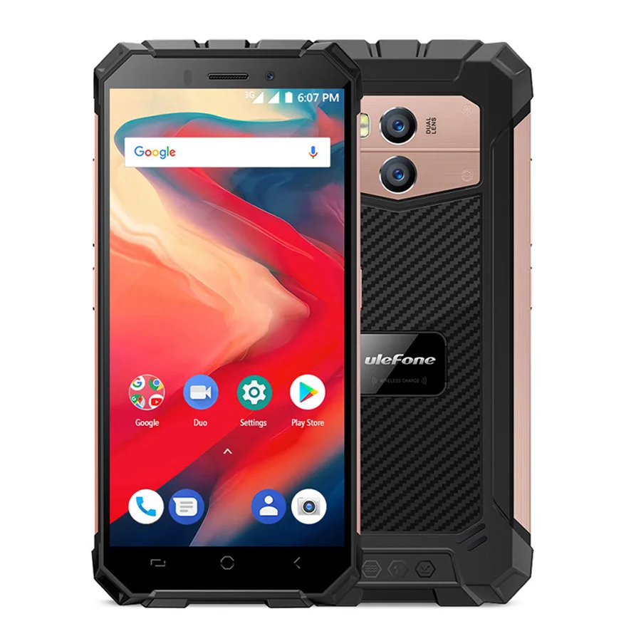 Ulefone Armor X2 Водонепроницаемый смартфон с 5 дюймовым дисплеем четырёхъядерным