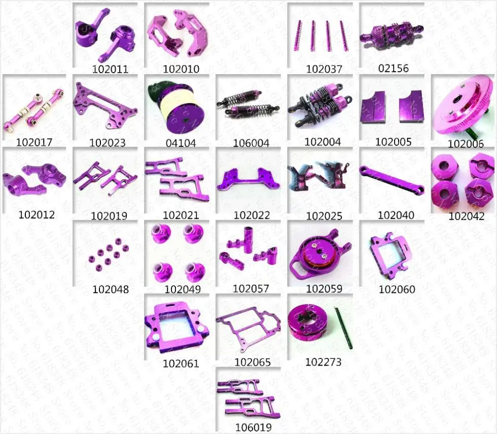 Аксессуары HSP детали для повышения класса автомобиля ралли Baja запасной