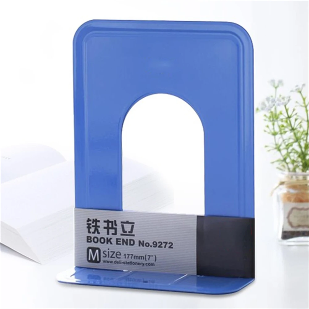 2 шт./лот недорогой прочный металлический держатель для книг офисные и школьные