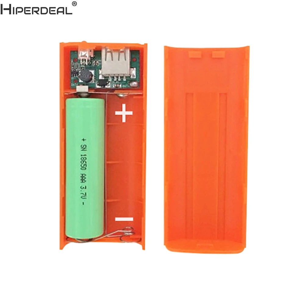 Внешний аккумулятор HIPERDEAL зарядное устройство 18650 мАч 2x5600 с USB-портом для iPhone |