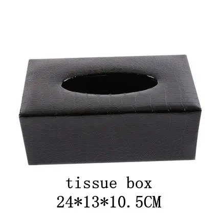 tissue box 4 Черный крокодил бытовой Педальный мусорный бак Модная креативная кухня ванная комната Гостиная мусорные баки офисная бумажная корзина - Цвет: tissue box 4
