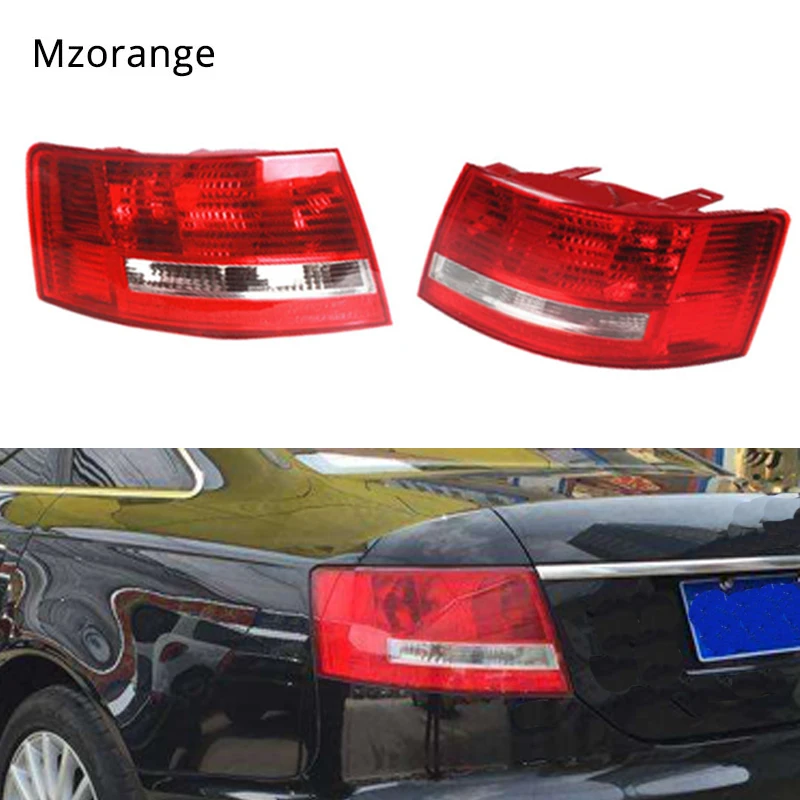 MIZIAUTO хвост светильник для Audi A6 S6 Quattro 2005 2006 2007 2008 4B5 945 095B 4B5 945 096B благодаря полному отсутствию проводов твердость лампы Хвост заднего фонаря