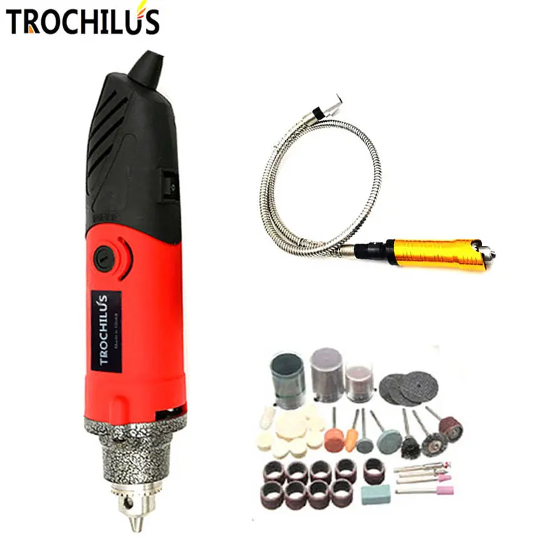 Trochlius 240 Вт мини шлифовальный станок с переменной скоростью вращения