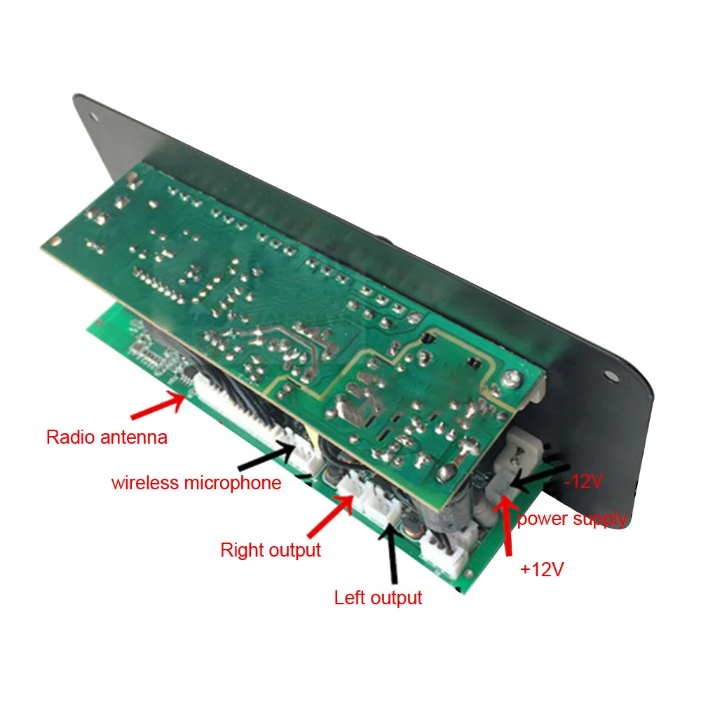 12 V AC220V Bluetooth сабвуфера усилителя звука доска караоке аудио усилитель Поддержка AUX