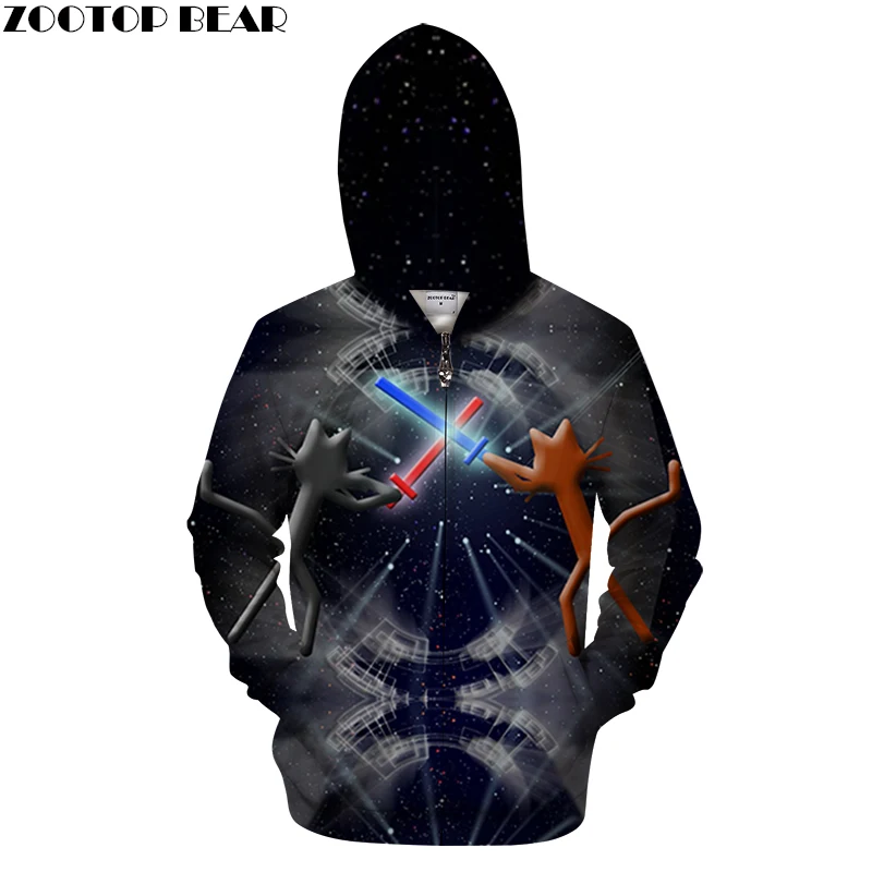 

Funny Cat Zipper Hoodies Men Women Zip Sweatshirts Unisex Cardigan Fashion Tracksuits Brand Hoodie Drop Ship 6xl Jackets Male
