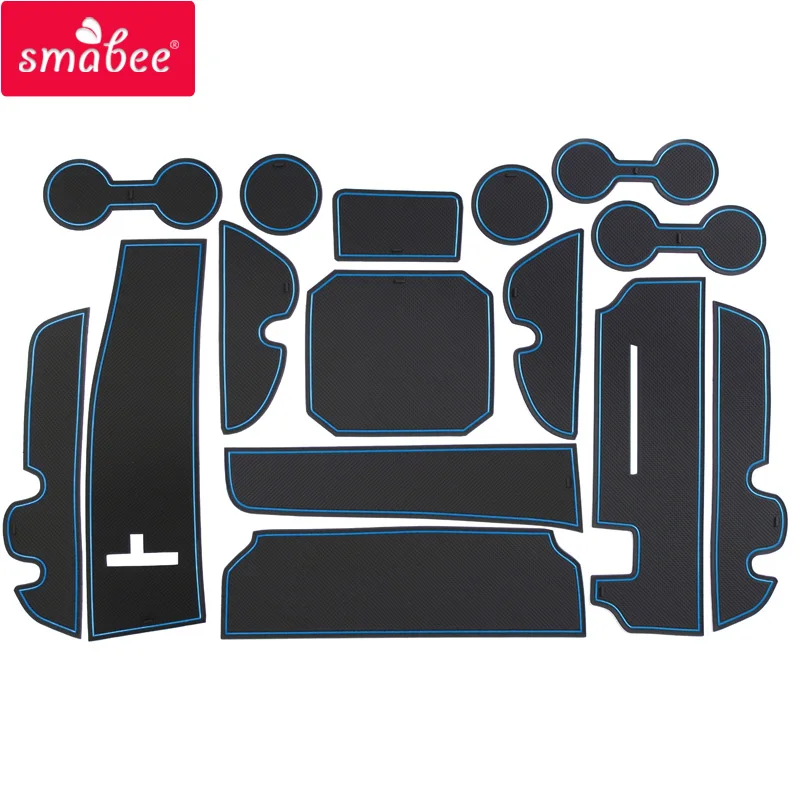 Нескользящий коврик smabee резиновый подстаканник для Toyota high Lander 2014 2015 2016 2017 2018 2019