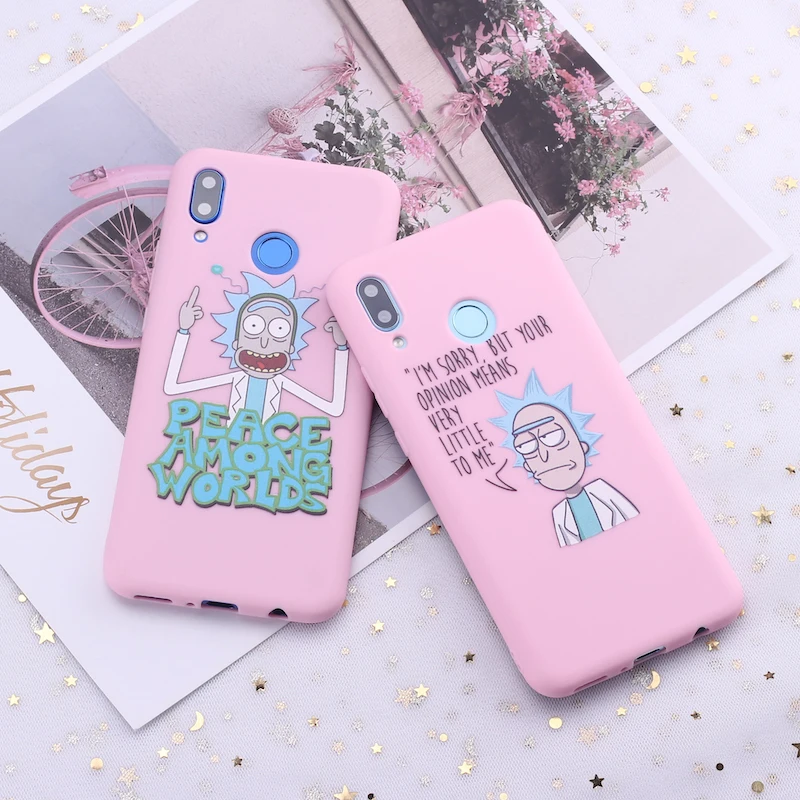 Силиконовый чехол для телефона Xiaomi mi Red mi Note 5, 6, 7, 8, 9 lite Pro Plus, Rick and marty Memes Fan, карамельный чехол для телефона