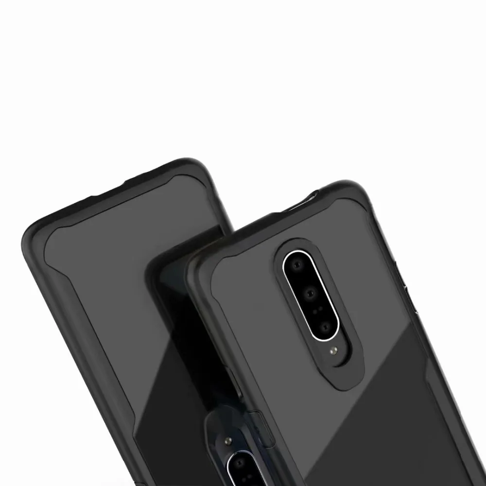 Чехол для Oneplus 6 противоударный Прозрачный чехол телефона OnePlus 5T 5 мягкий