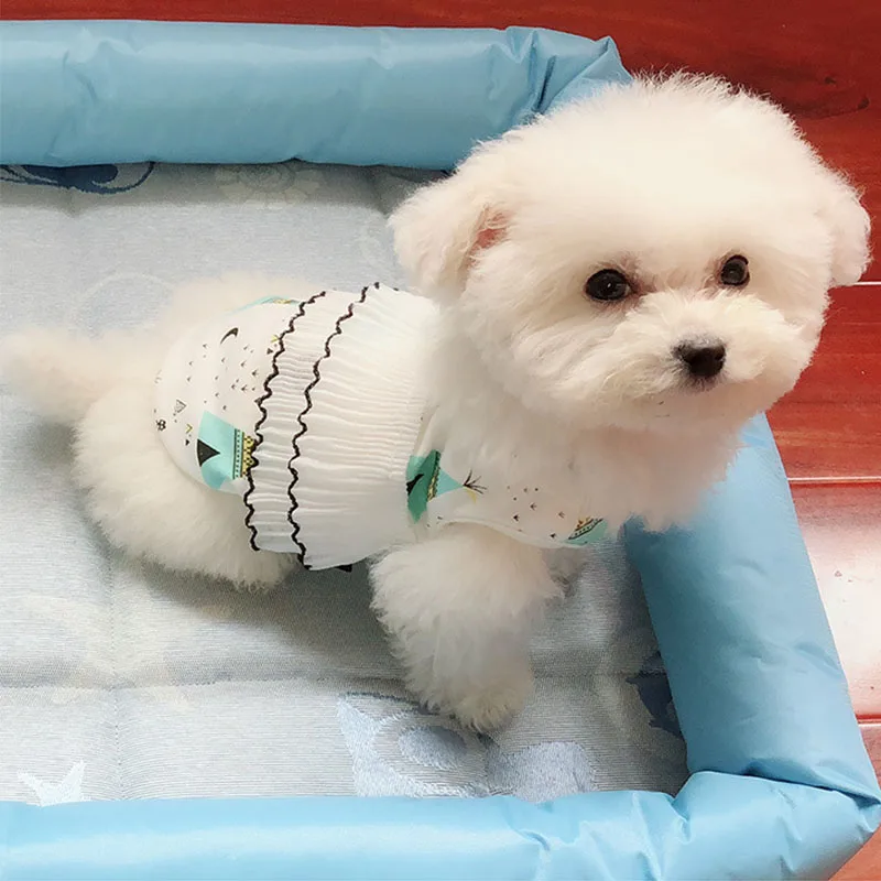 2018 Мода Горячая весна Pet одежды комплект летней для семьи одежда собак щенков с