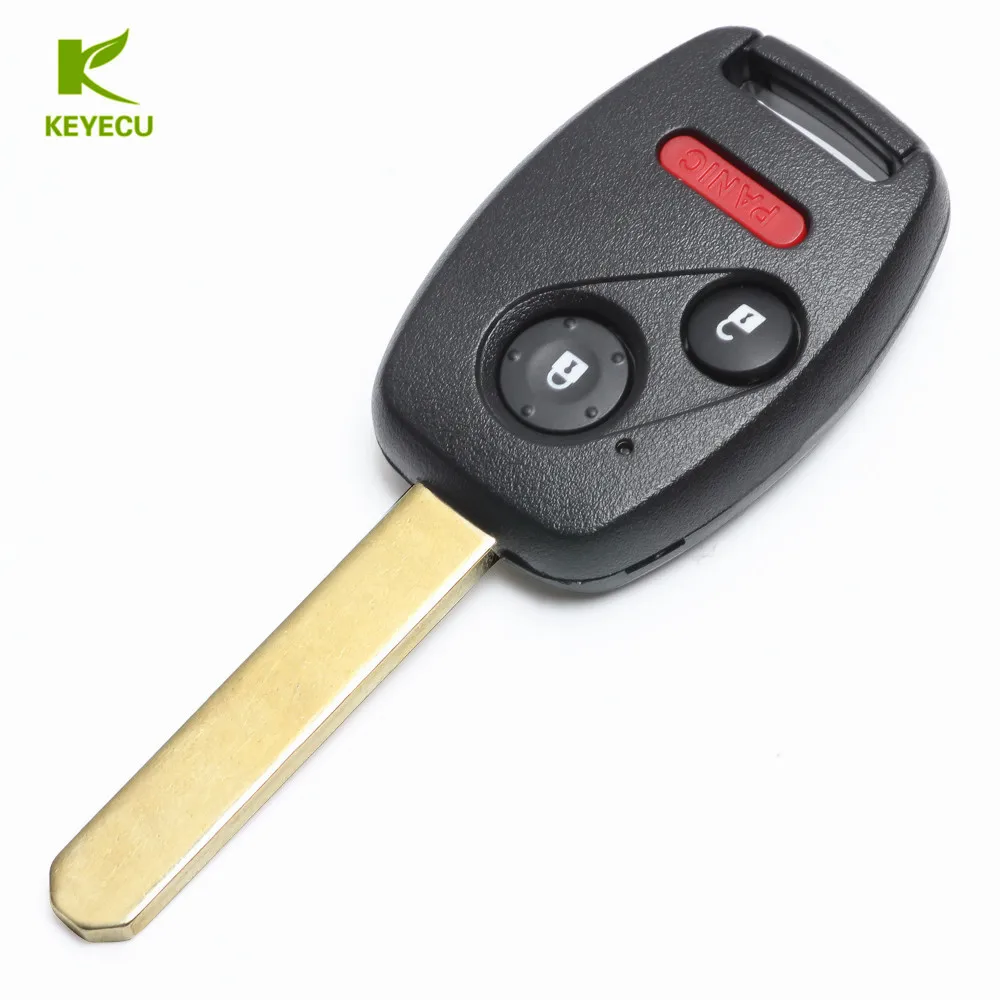 KEYECU пара новый БЕСКЛЮЧЕВОЙ вход дистанционный ключ-брелок от машины 313 8 МГц ID46