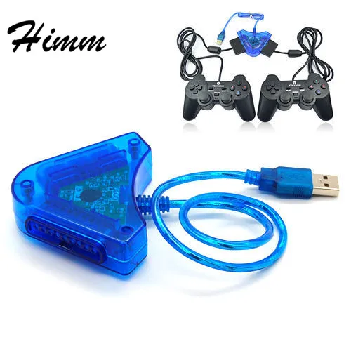 Для PS I II 1 2 PS1 PS2 PSX Playstation джойстик игровой контроллер к ПК USB конвертер адаптер