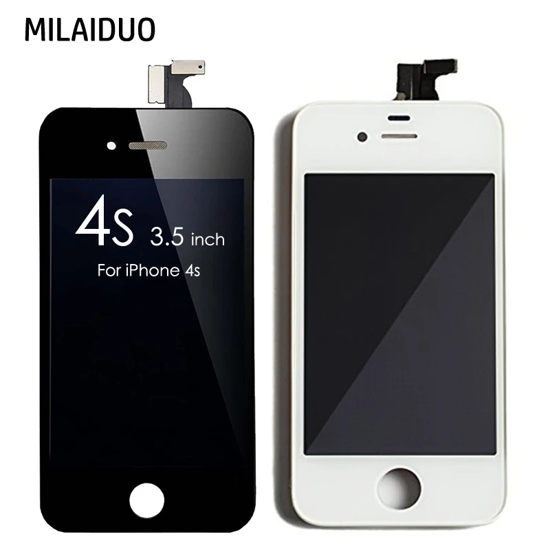 ЖК дисплей для iPhone 4S сенсорный экран дигитайзер в сборе запасные части