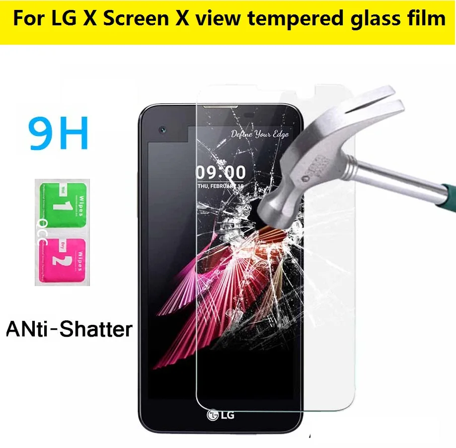 Лучшая Противоударная пленка из закаленного стекла для LG X Cam K580 / Screen View K500DS
