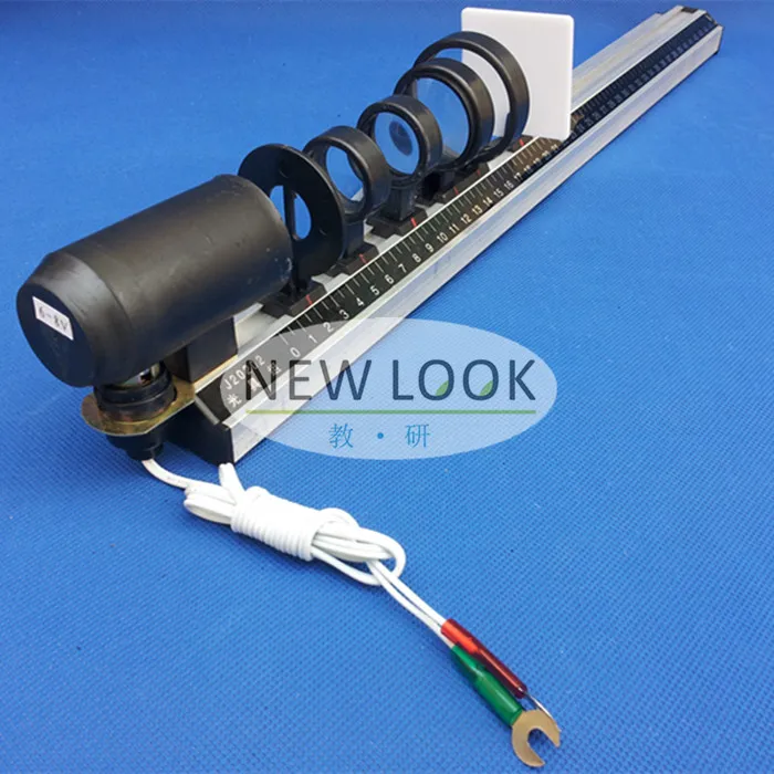 

With a track light with a light - Block convex lens set concave lens physical optics teaching experimental tools