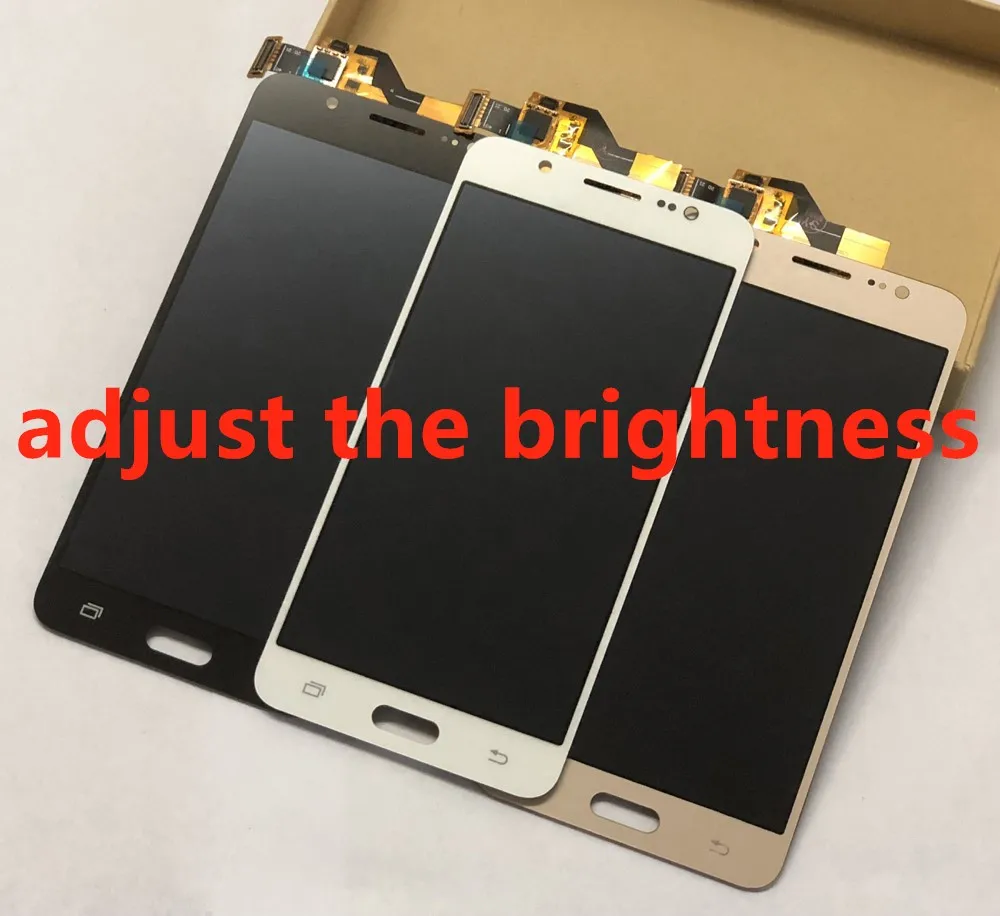 Отрегулируйте Для Samsung Galaxy J5 2016 J510FN J510F J510G J510Y J510M J510 ЖК дисплей панель + сенсорный