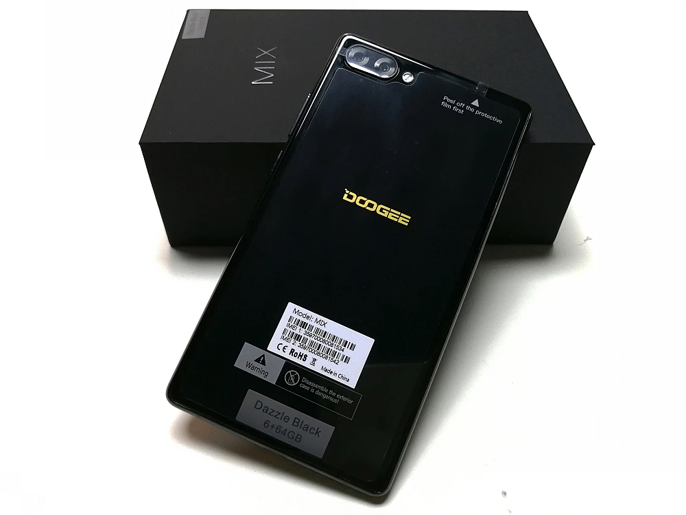Оригинальный Doogee Mix usb маленькая тарелка Для 6 ГБ Оперативная память 64 Гб