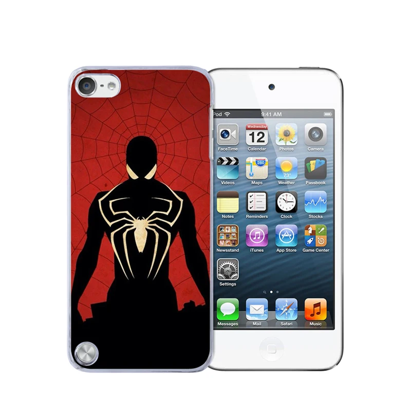 Чехол для телефона Deadpool с изображением Человека-паука и кота чехол Apple ipod touch 5 5-й