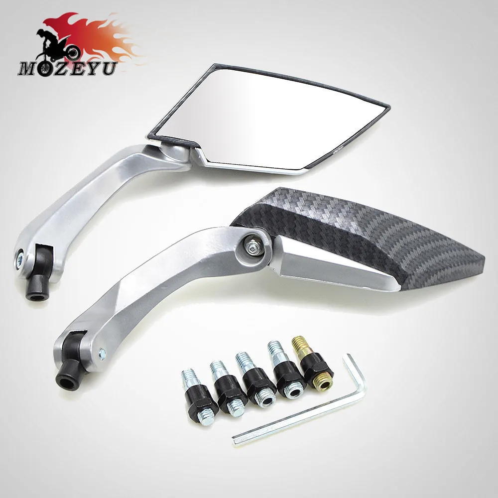 Боковые зеркала для мотоцикла 8 мм 10 Yamaha XMAX X MAX 125 250 300 400 2018 XMAX300|Боковые и