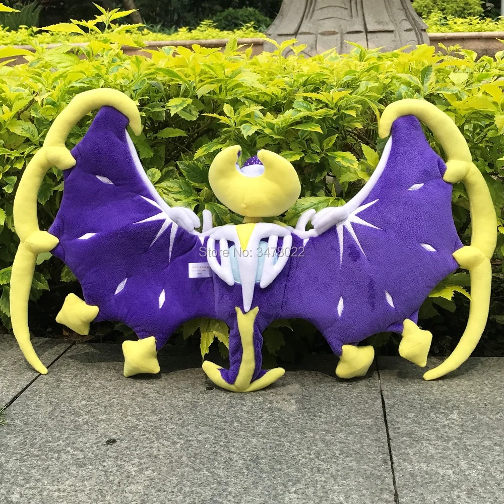 Alola-juguete de peluche de Anime, mu&ntilde;eco de dibujos animados, Solgaleo, Lunala, Evolution, Comsog, Ultra Sun Moon-5