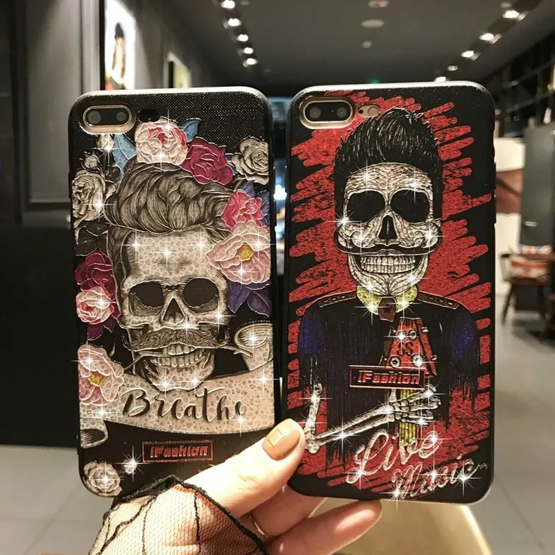 3D рельефный лазерный Блестящий Цветочный чехол для телефона iPhone X XS мягкий блеск