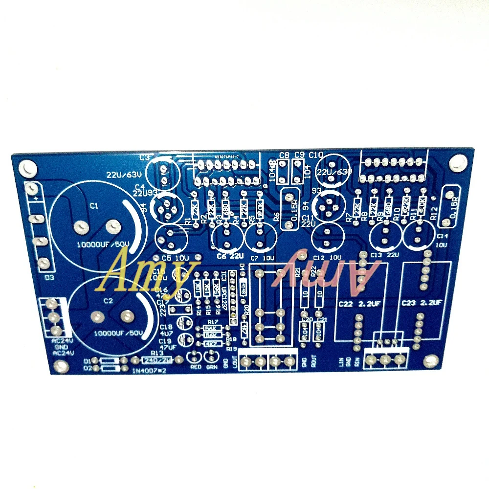 2 шт./лот TDA7293 7294 двухканальный, с защитой динамиков, пустая плата PCB