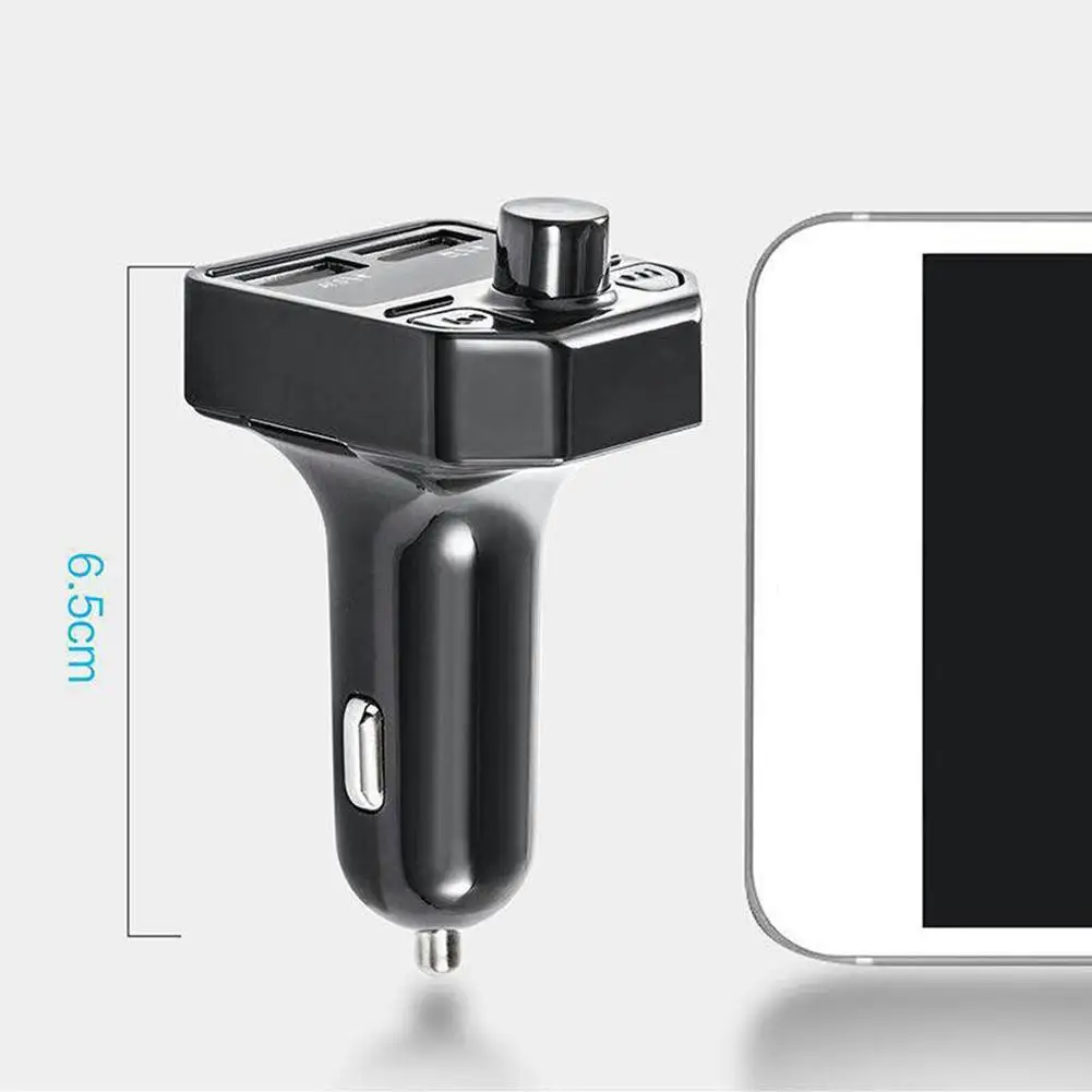 X1 автомобиля Bluetooth MP3 плеер fm передатчик Dual USB громкой связи Порты Автомобильный TF