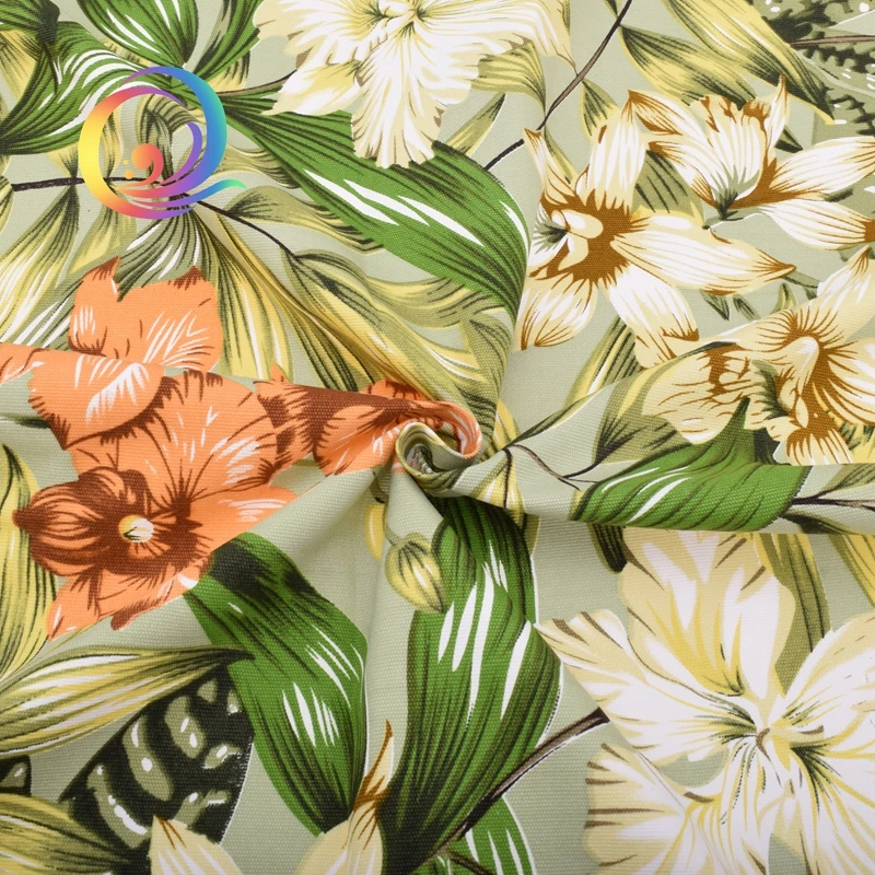 Ткань хлопчатобумажная холщовая с принтом для шитья 50 см x 150 см|canvas fabric|cotton canvas