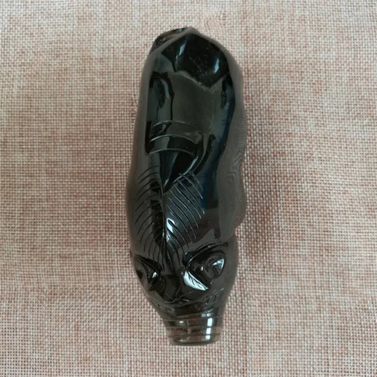 

106g Handmade Carved ART Natural Smoky Quartz Crystal Boar Figurines