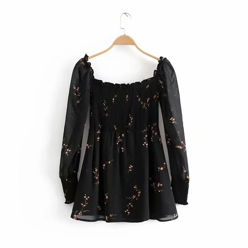 Богемное винтажное платье с вырезом лодочкой летнее пляжное шифоновое в стиле