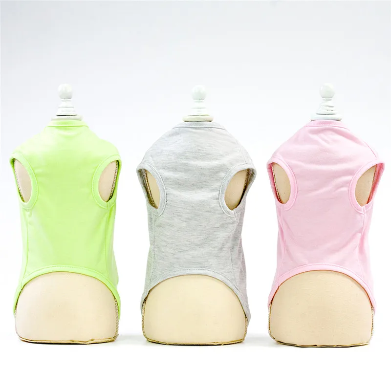 Модная тонкая летняя футболка Ff129 для домашних животных жилет щенков одежда