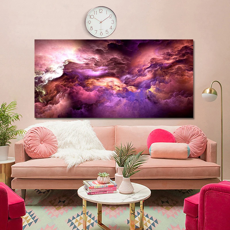 Абстрактные постеры и печать на холсте украшение стену живопись маслом для