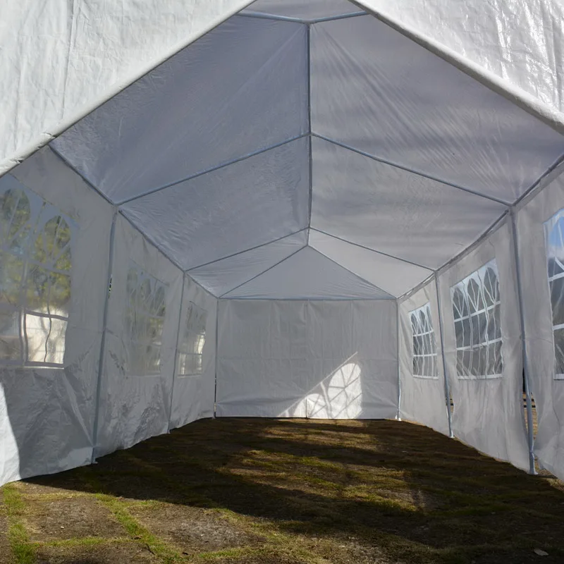 安い 10'x30' アップグレード 8 壁スパイラルチューブキャノピーパーティー結婚式テントガゼボパビリオン-ソ