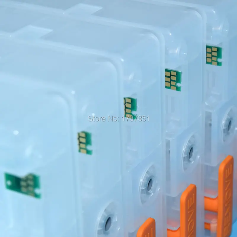 

for Epson 7800 Refill Ink Cartridge with Chip and Chip Resetter T5621-T5627 T5629 8Colors *350ML/PC