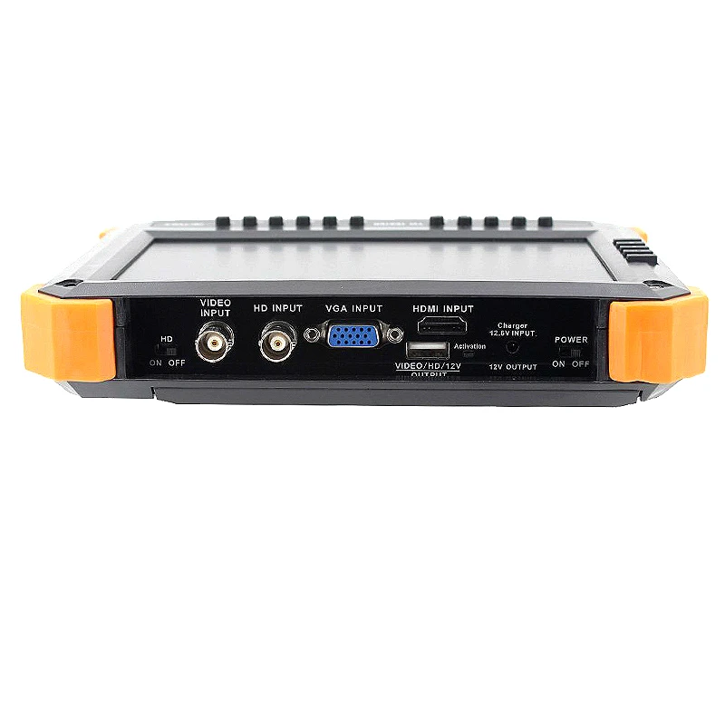 7 дюймовый тестовый монитор CCTV 5MP TVI AHD 1080P CVI с VGA HDMI входом DC12V Выход er er|Монитор и