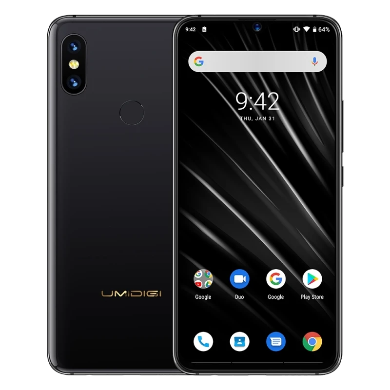 UMIDIGI S3 Pro 6,3 ''смартфон 48 Мп+ 12 Мп+ 20 Мп камера глобальная Двойная 4G 6 ГБ+ 128 ГБ 5150 мАч Android 9,0 FHD+ NFC мобильный телефон