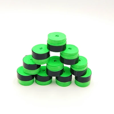 10PCS Green 10 шт./лот, высококачественные матовые полиуретановые ручки для бадминтона, ракетки для бадминтона, ракетки для бадминтона, хорошие ощущения, накладки для тенниса - Цвет: 10PCS Green