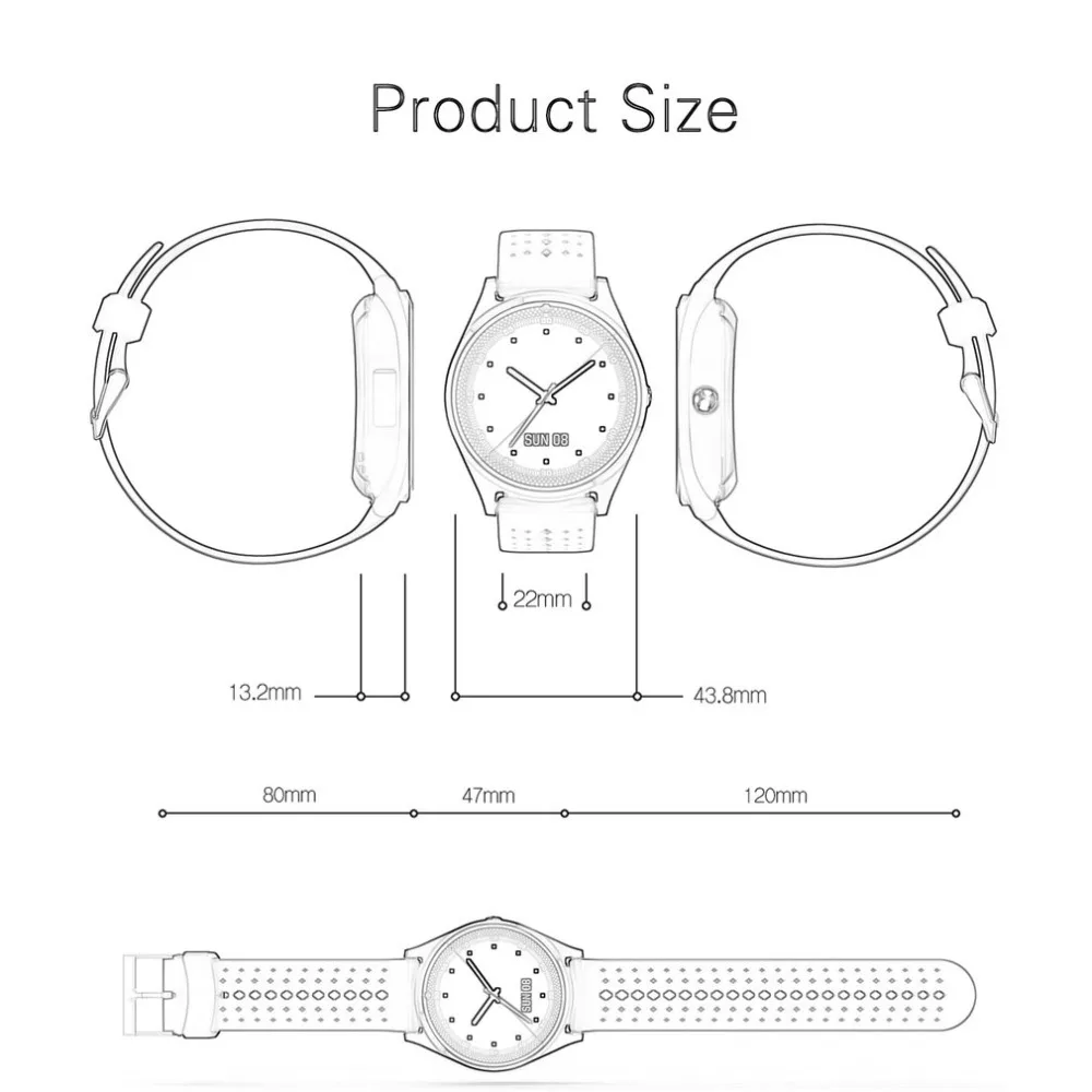 V9 Bluetooth Smart часы с Камера Smartwatch Шагомер здоровья спортивные Для мужчин женщин для