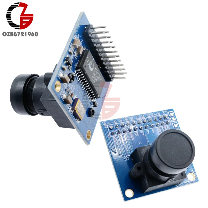 

DIY 640x480 CMOS OV7670 высокое качество объектив модуль камеры с SCCB интерфейс AL422 3m-бит FIFO STM32 чип драйвер модуль