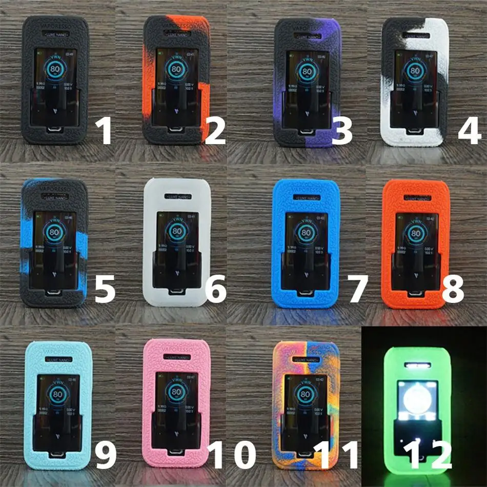Силиконовый чехол для Vaporesso Luxe Nano TC коробка модов электронных извилистый е