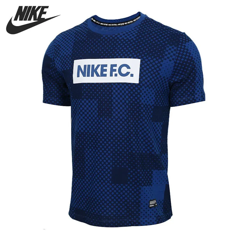 Original New Arrival NIKE FC DRY TEE SSNL BLOCK Men's T-shirts short sleeve Sportswear | Спорт и развлечения