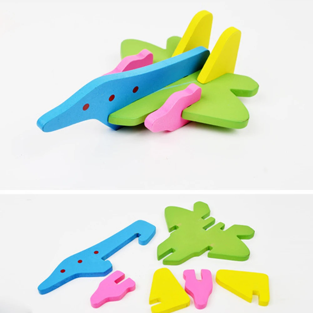 4 шт./упаковка детский деревянный 3D-пазл | Игрушки и хобби