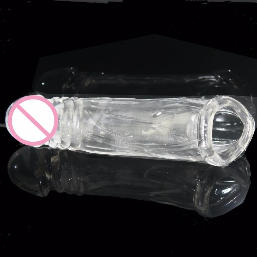Насадка вибратор для увеличения пениса многоразового использования|toys for|dildo