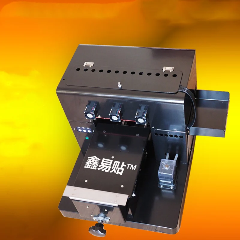 Универсальный плоский принтер формата A4 с УФ рельефом для печати чехлов на